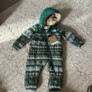 North face baby bunting